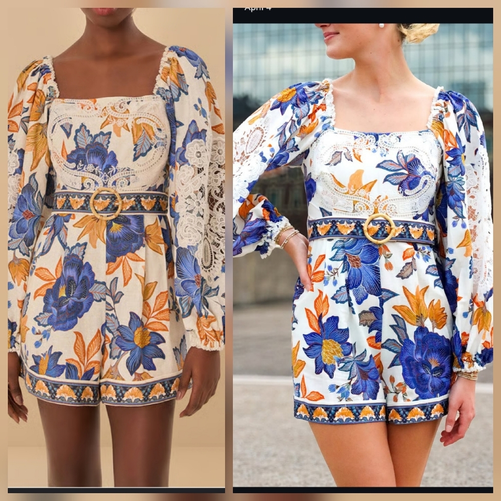 Farm Rio Floral Romper